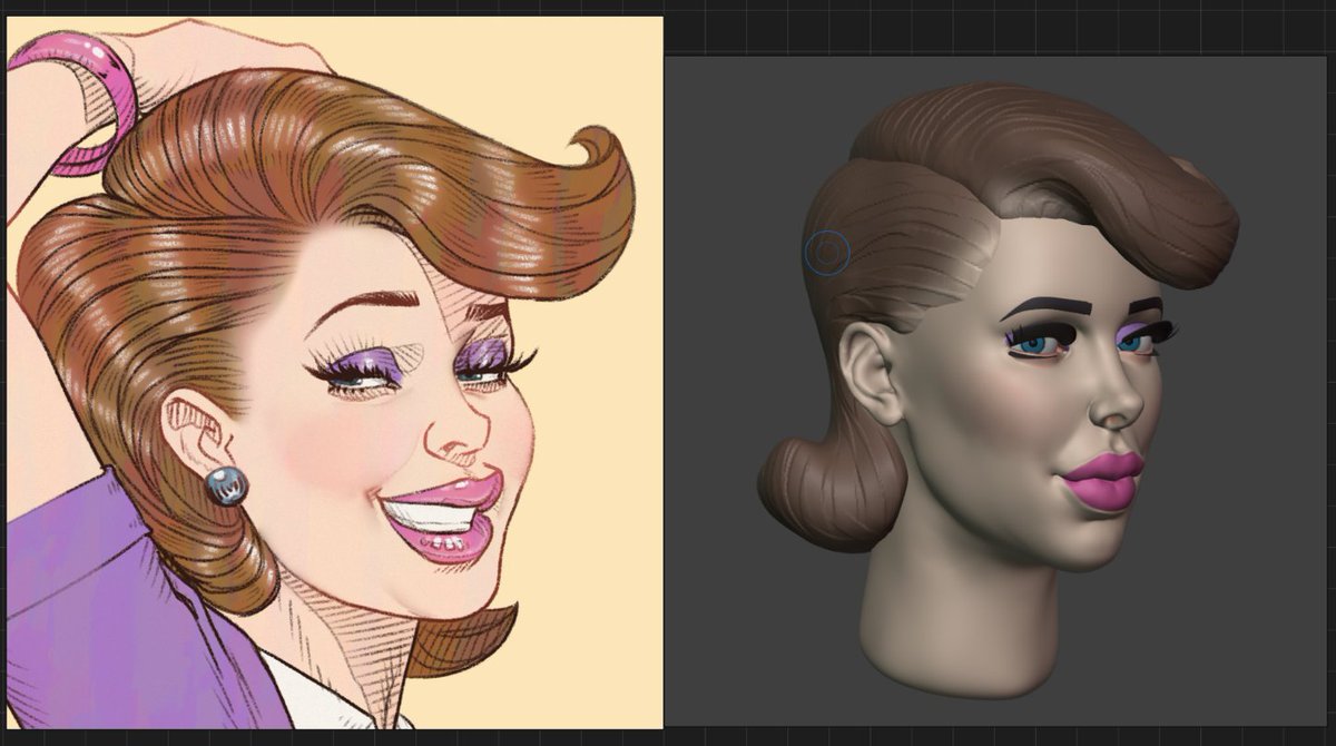 MetaTwoTimesSFW's tweet photo. Mrs. Turner WIP https://t.co/Axe2uUtRi8