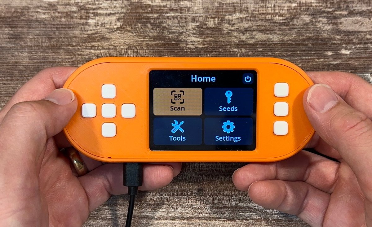 sesi_the_man's tweet photo. 2 years ago I was tinkering with the first prototype of the “Plus” board.

The goal was to upgrade the physical experience of using a @SeedSigner — larger screen for easier reading and better QR xfer, drop the stabby nub for a DPAD, swap microUSB for USBC and get the cord out of the way, and make interfacing with the microSD slot easier. And then bringing the pill shape back was a bonus win.

Myself, @KeithMukai and a Noderunner called “MadBo” (who was also the co-creator of the BTClock) agonized over the specs, sizing and layout for the board. We must have gotten some of the details right because thousands of them have been deployed to bitcoiners around the world, and I think I can safely say that the majority of them have not been produced or sold by me. The design has also been forked to accommodate smart cards, batteries, and in one case, both.

Although open sourcing both the board design as well as the reference enclosure wasn’t the most lucrative path, it was the best one because it’s allowed the magic of the SeedSigner project to make it into the hands of many more people than it might have otherwise, while also materially upgrading their experience of using a signer.

We have much more in store wrt open software AND hardware development with the planned support for microcontroller architectures, but every once in a while it’s fun to glance in the rear view mirror and reflect a little on how far we’ve come. 🧡