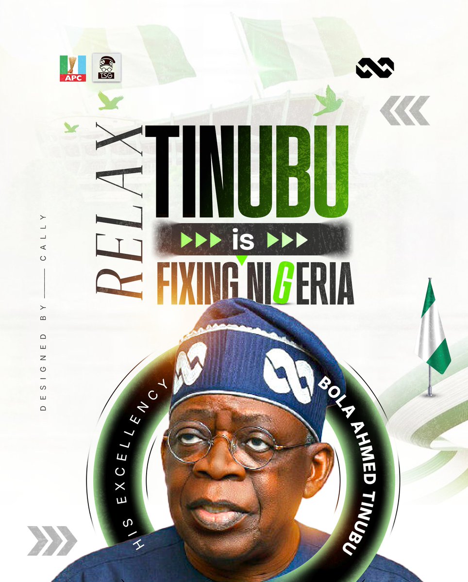 Incrediblecally's tweet photo. Papa, Mama, Tinubu is fixing Nigeria...
@officialABAT 

My design Vs Reference Design
#Tinubu 
#nigeria https://t.co/m0KKTEInHQ
