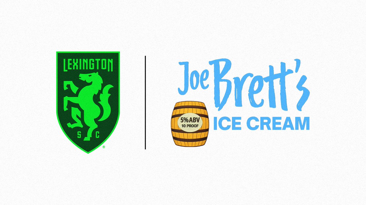 LexSporting's tweet photo. Lexington Sporting Club is proud to announce a new partnership with Joe Brett's Ice Cream, bringing the locally crafted frozen dessert brand to Lexington SC home matches. 

Fans will now be able to enjoy Joe Brett’s signature ice cream, featuring both boozy flavors for adults and family-friendly options for fans of all ages! 🍦🤝

📰 https://t.co/y3yCVFfWMK
