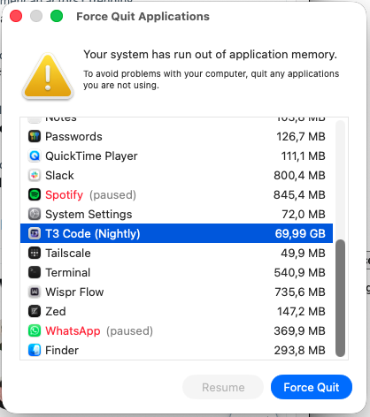 caiopizzol's tweet photo. agent apps built on Electron were a mistake

@theo @t3dotcodes https://t.co/167Icfze6x