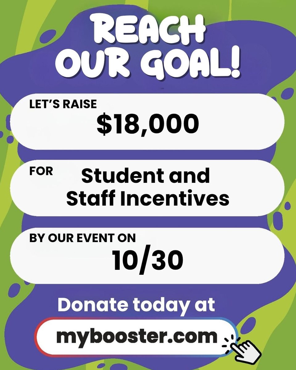 PowderSpringsES's tweet photo. GET READY 🎉🎉🎉🎉 Boosterthon Kickoff is tomorrow! Panther 🐾 Nation we need your support. Help us reach our goal‼️ https://t.co/STqfcaOZhm