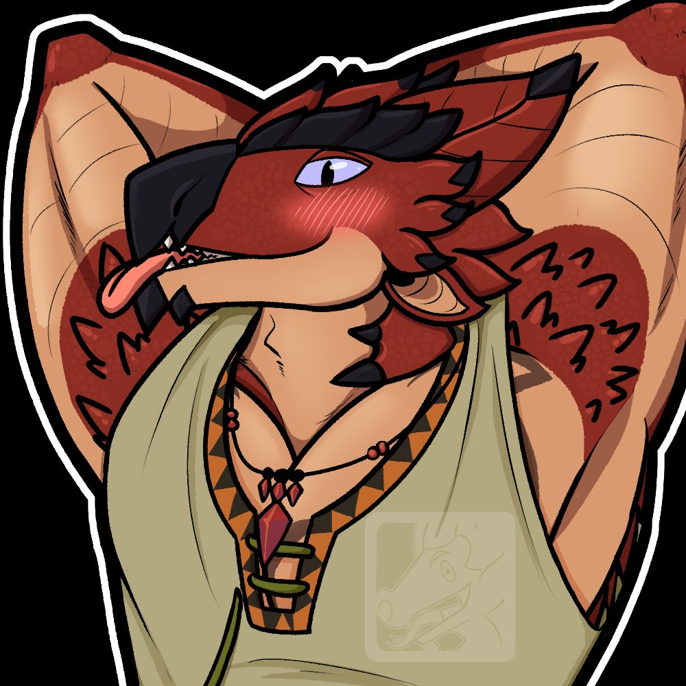 PK_Lettuce's tweet photo. Stickers I commed to @/ophisteus on bsky! Go follow them!
(Don't worry this is pre-story Ridge, he's no longer jobless 💖)
@Hopkeeper #MonsterVillageVN https://t.co/aLkyHe5ve8