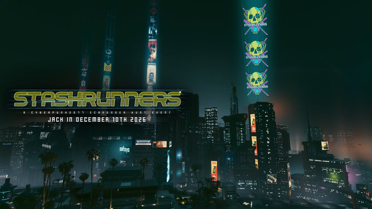 PilotPlaysGames's tweet photo. Excited to share that I was hired to create all branding, overlays, and promo graphics for the upcoming Cyberpunk 2077 community charity event https://t.co/9tJQQucoQ7 

100% of my fee was also donated to @StJudePLAYLIVE via @tiltify as part of my initiative to help fundraisers! https://t.co/dWcUIvqNWl