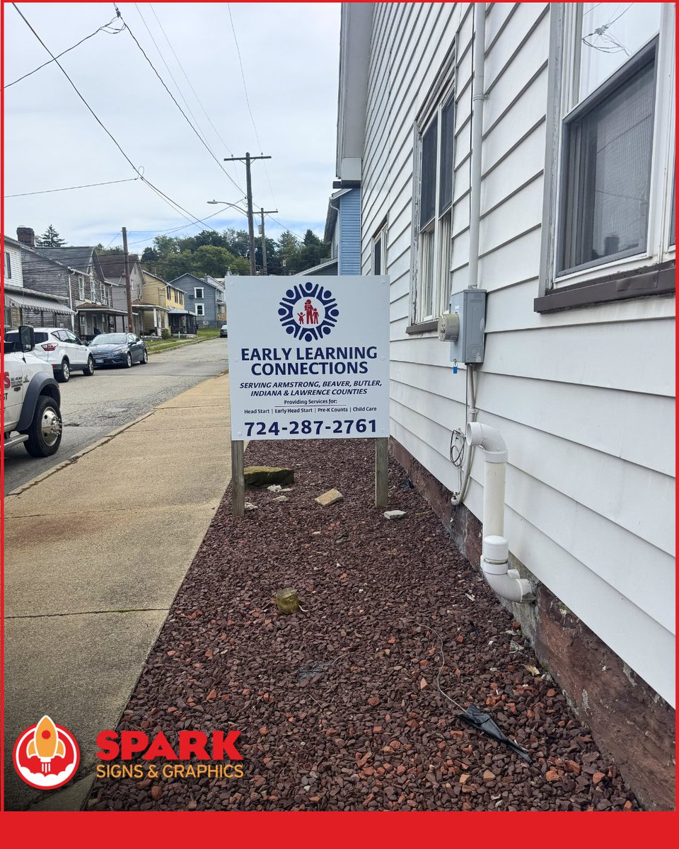 SparkSigns's tweet photo. 7 locations. 1 consistent look. ๐ซ
We refreshed signage across seven Early Learning Connections locations, from building and post-and-panel signs to identification and wayfinding.
Proud to support an organization serving local families since 1973!
#SchoolSignage #SparkSigns https://t.co/j2FShcr7gV