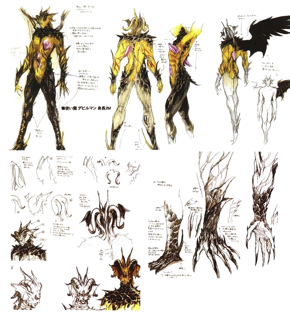 creativeuncut's tweet photo. Dracula and The End character designs from Castlevania: Curse of Darkness by artist Ayami Kojima. 

More art from the game: https://t.co/e05pLzEXks https://t.co/DC60H43k1L