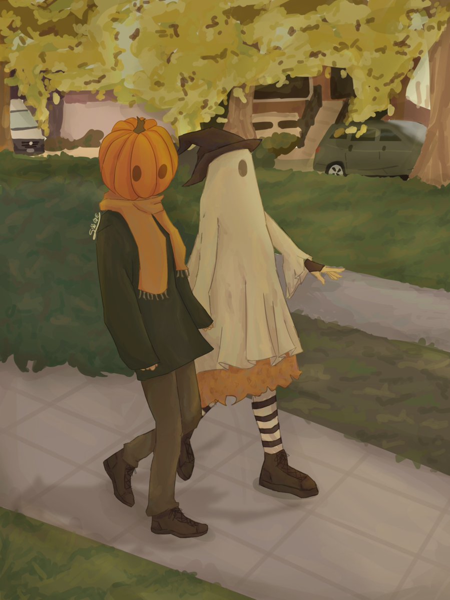 SageLovesWolves's tweet photo. My two OCs in their Halloween costumes (and a new pfp) :]
Song is Everything Matters by Aurora and Pomme
#halloween #digitalart #ocart https://t.co/4fGZt4ttQj