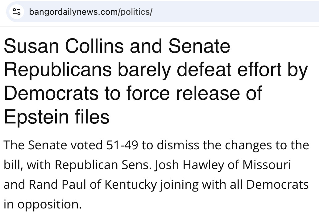 CollinsWatch's tweet photo. #MEpolitics https://t.co/NkitG018tK