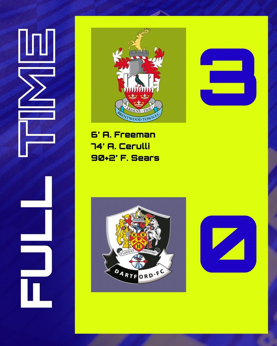 dartfordfc's tweet photo. ⏹️ Full time. https://t.co/644WfEhWII