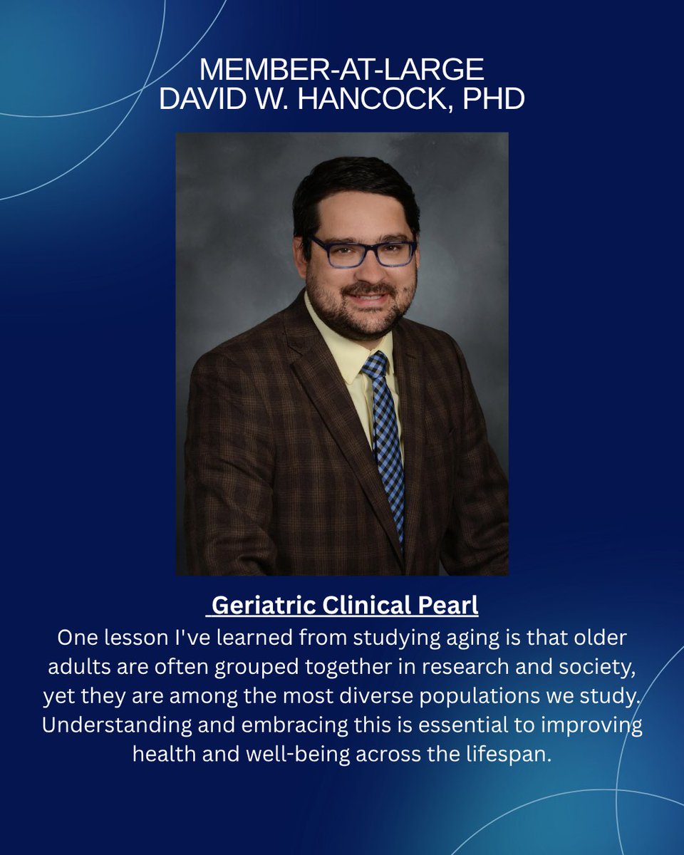 AGEM_SAEM's tweet photo. 🌟Executive Committee Spotlight🌟
Member-at-Large: David W. Hancock, PhD
@saemonline
#emergencymedicine #saem #agem #geriatricmedicine #emergencydepartment https://t.co/qN01gBdPyd