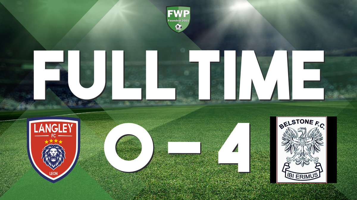 LangleyFC_'s tweet photo. FULL-TIME: Langley 0-4 Belstone https://t.co/BMk3AXqbB5