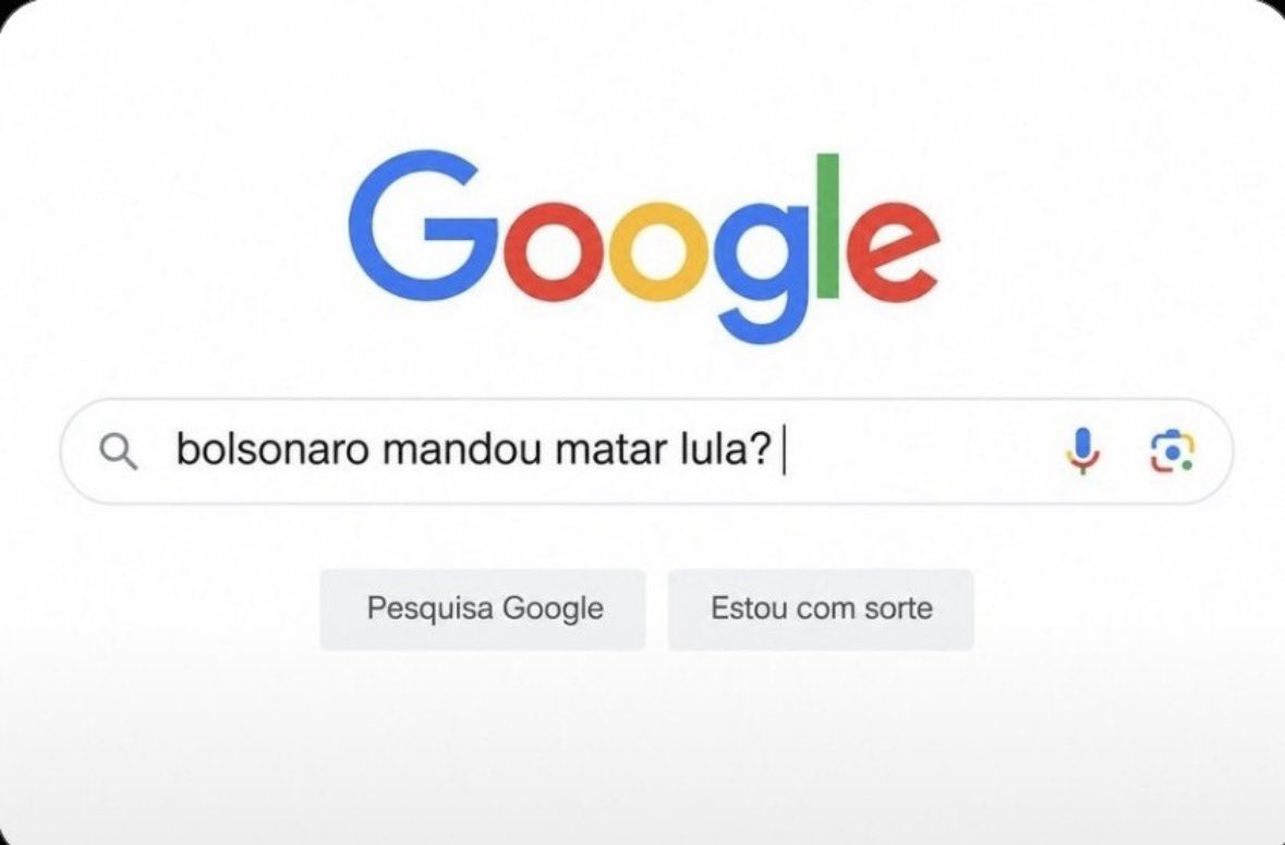 ACCS_MADONNA's tweet photo. Independente de ser de Esquerda ou Direita, pesquisa e veja o que aparece.

#PesquiseBolsonaroMandouMatarLula https://t.co/KvqF6kK0FD
