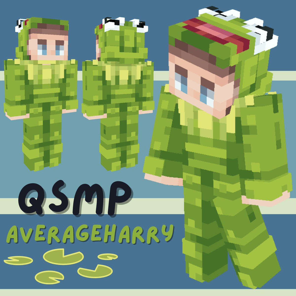 spacebr0wnies's tweet photo. 🐸commish for @harrynotaverage just in time for #QSMP2 !! https://t.co/MSBMQjZrnv