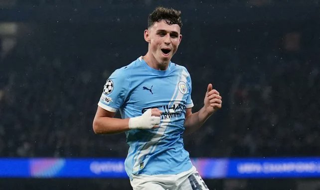 2010MisterChip's tweet photo. #OJOALDATO - Phil Foden ha firmado 3 goles y 1 asistencia esta noche, unos números que ningún inglés lograba en un partido de Champions League desde Raheem Sterling, también con el Manchester City, también en un 5-1... el 22.10.2019 contra la Atalanta. https://t.co/H5H9BlN8Yu