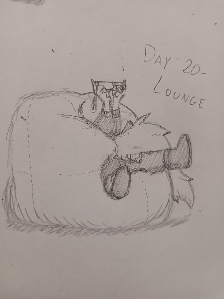 GrizTheFox's tweet photo. #Inktober Day 20 - Lounge, me when #FireEmblemRadiantDawn https://t.co/QFQajjarPh