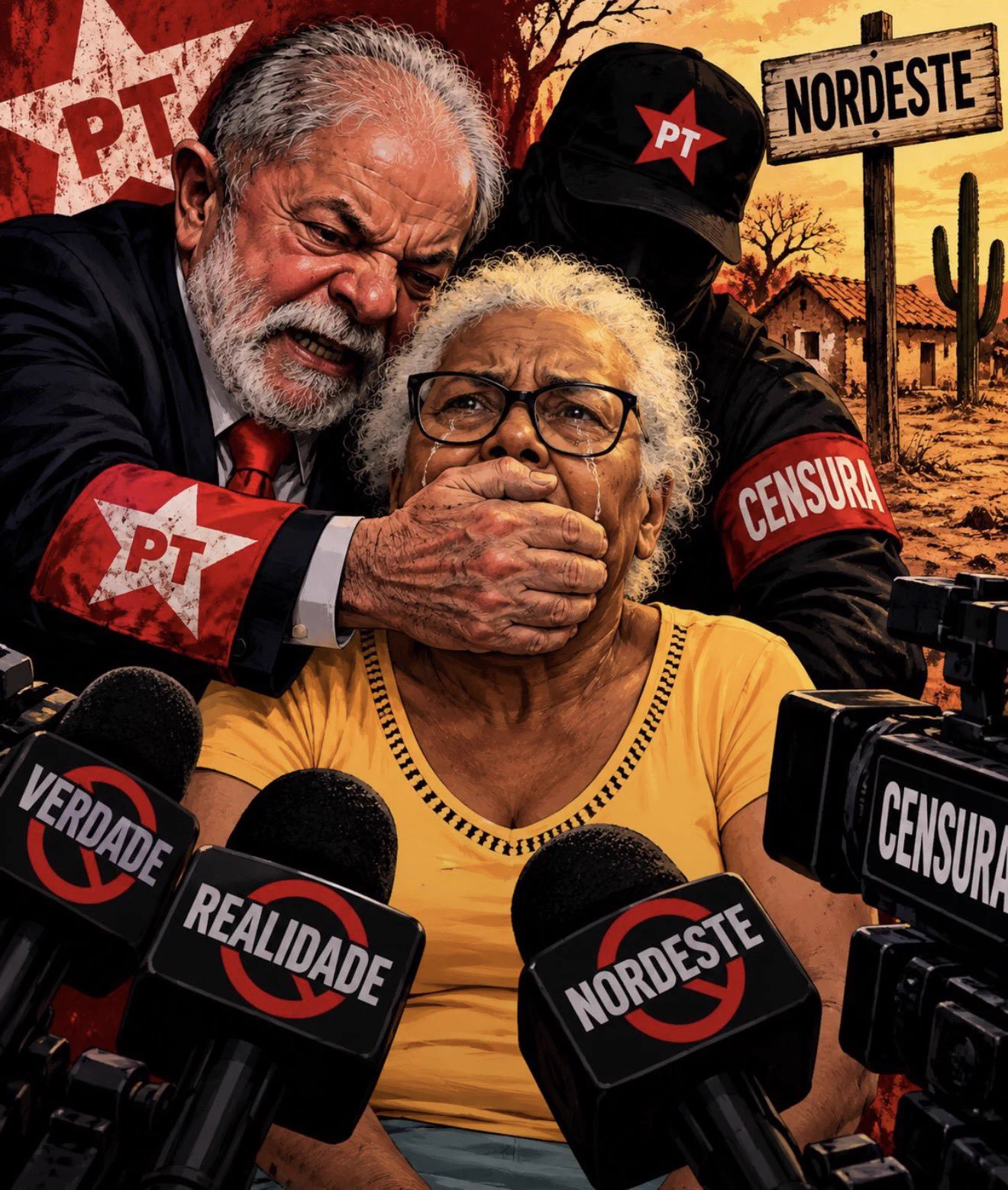 gui 🇧🇷 on X: "@nikolas_dm O PETISTA CALOU O NORDESTE" / X