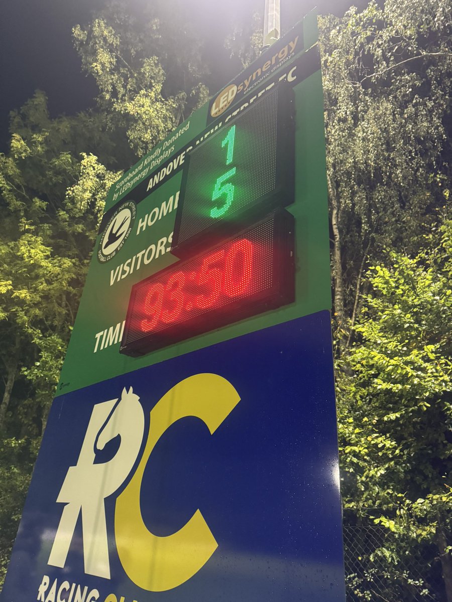 AndoverNSfc's tweet photo. FULL TIME ⚽️ https://t.co/bhXoW4sia6