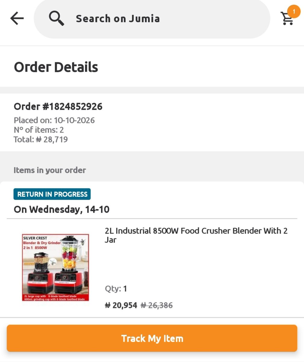 Iambossdi's tweet photo. This is totally nonsense 
Holding people right 
It doesn't make any sense

All your customer care are virtual assistance no one to communicate with as human 

Another level of nonsense
Pls return my money
@JumiaNGHelp https://t.co/ej0fuTT5RZ
