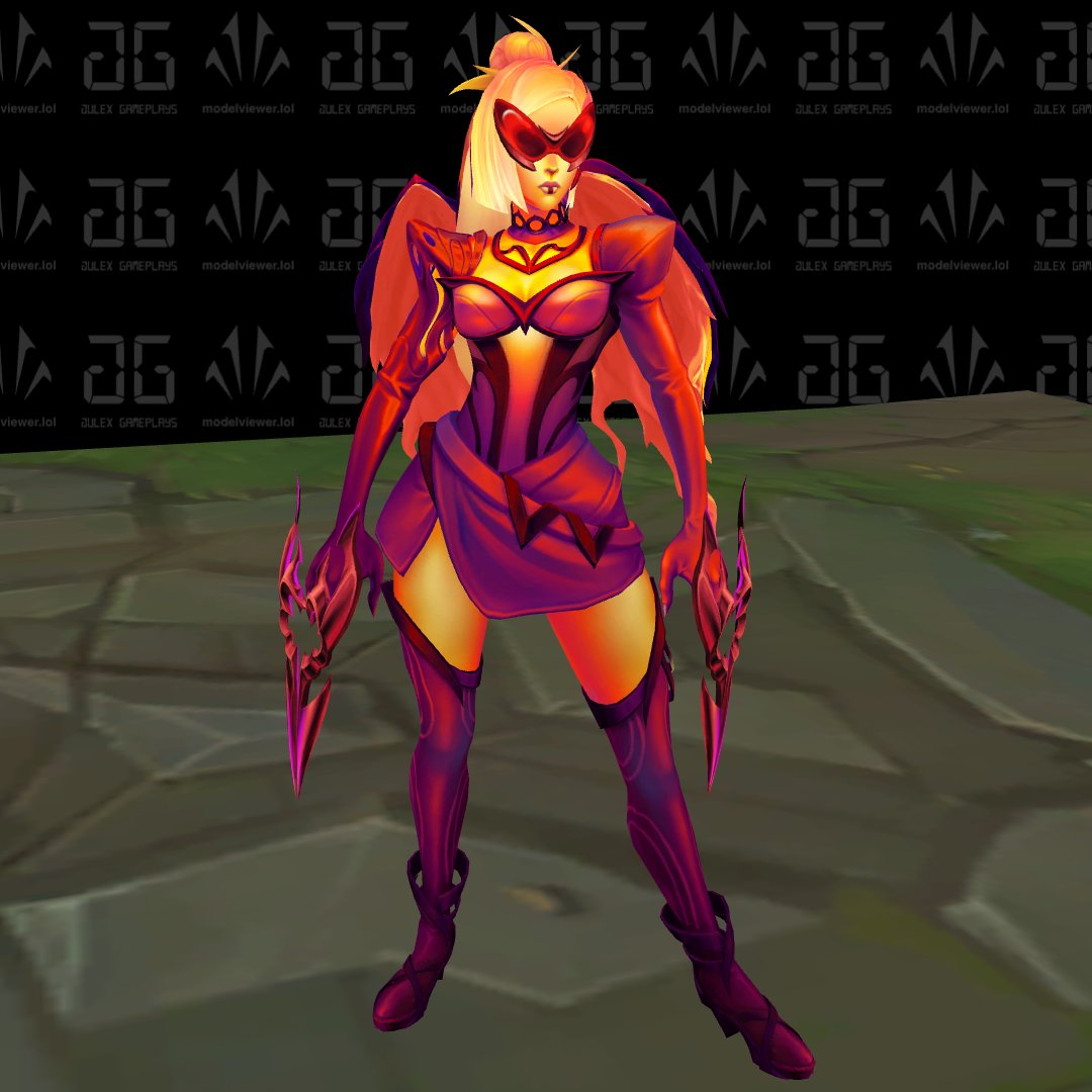 Julex_Gameplays's tweet photo. K/DA FIRESTARTER Kai'Sa model in-game

(Normal without glasses + Ultimate with glasses) https://t.co/IYEb5bQBsq