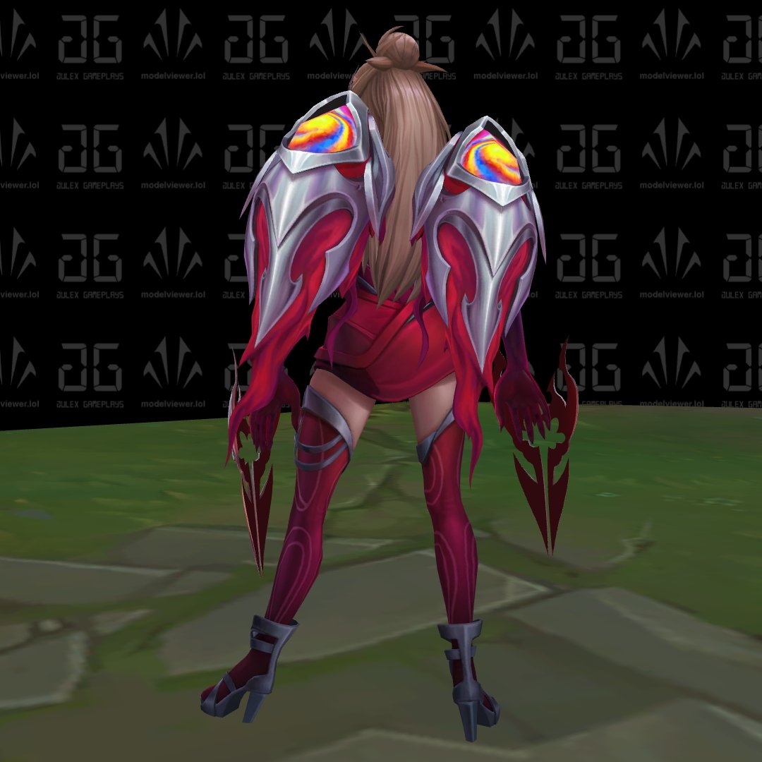 Julex_Gameplays's tweet photo. K/DA FIRESTARTER Kai'Sa model in-game

(Normal without glasses + Ultimate with glasses) https://t.co/IYEb5bQBsq