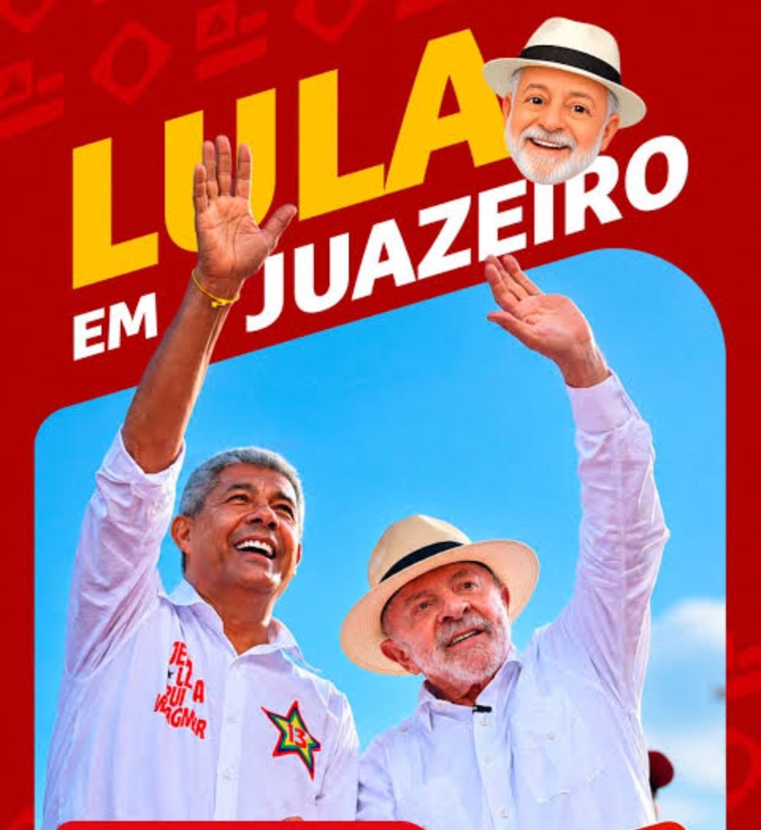 colorada_gaucha's tweet photo. #LulaEmJuazeiro
Mais um dia em que Lula abre o Mar Vermelho. https://t.co/Iag5Fy0eEJ