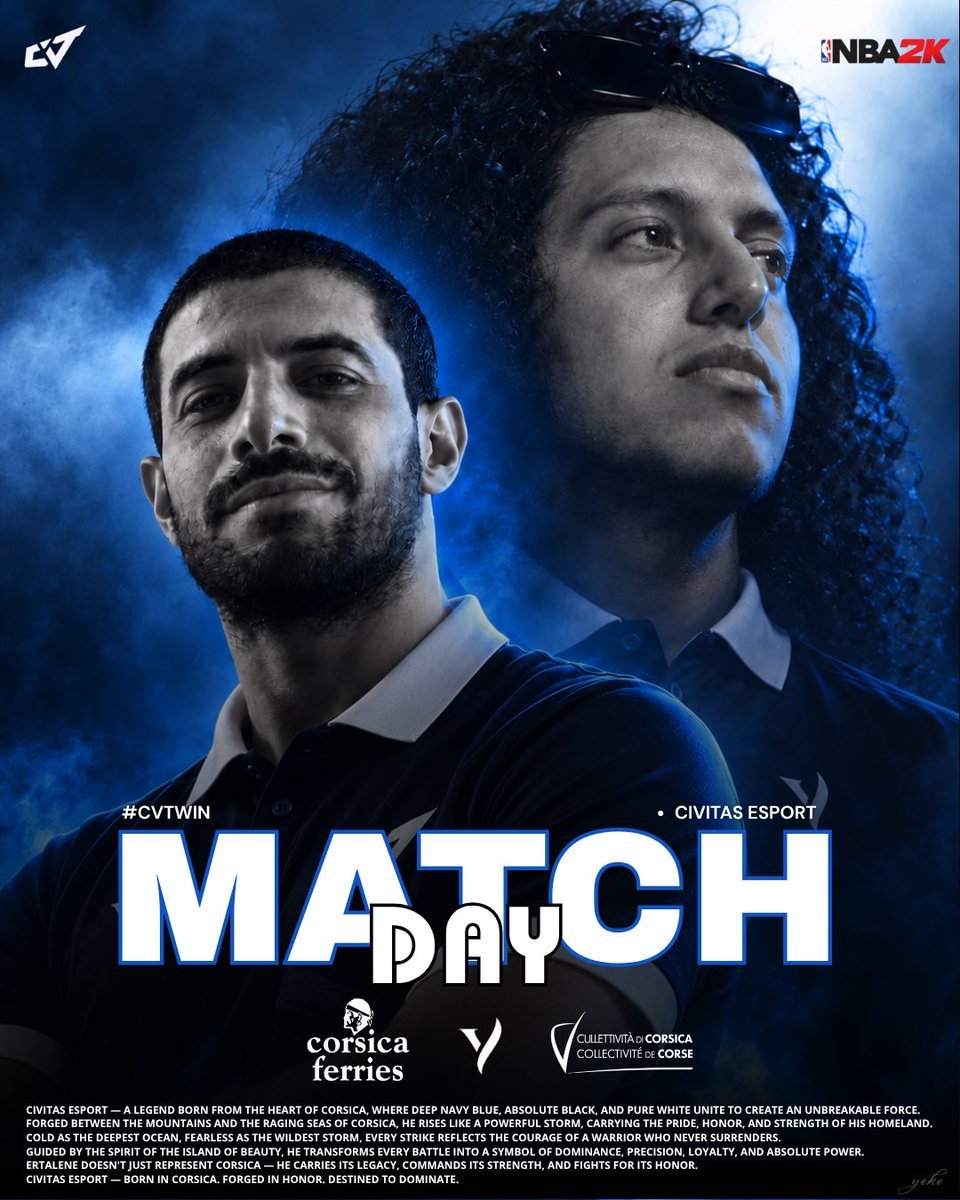 YokoGraph's tweet photo. 🎨Nouvelle création graphique pour
@CivitasEsport

Merci pour votre soutien, vos retours sont toujours les bienvenus❤️ https://t.co/xeyYMvakgJ