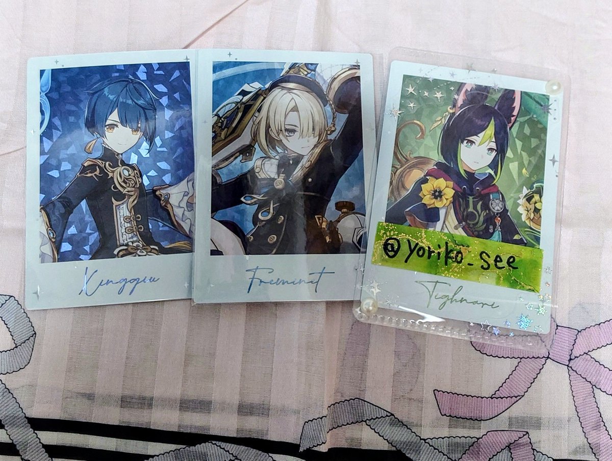 yoriko_see's tweet photo. @_anou_eeto_ 初めまして。
検索よりお声掛け失礼致します。
当方、行秋とフレミネ所持しております。
ムアラニ・七七との交換、Yahooフリマでの取引を希望なのですが、可能でしょうか？
ご検討よろしくお願いいたします。 https://t.co/bVys16j64E