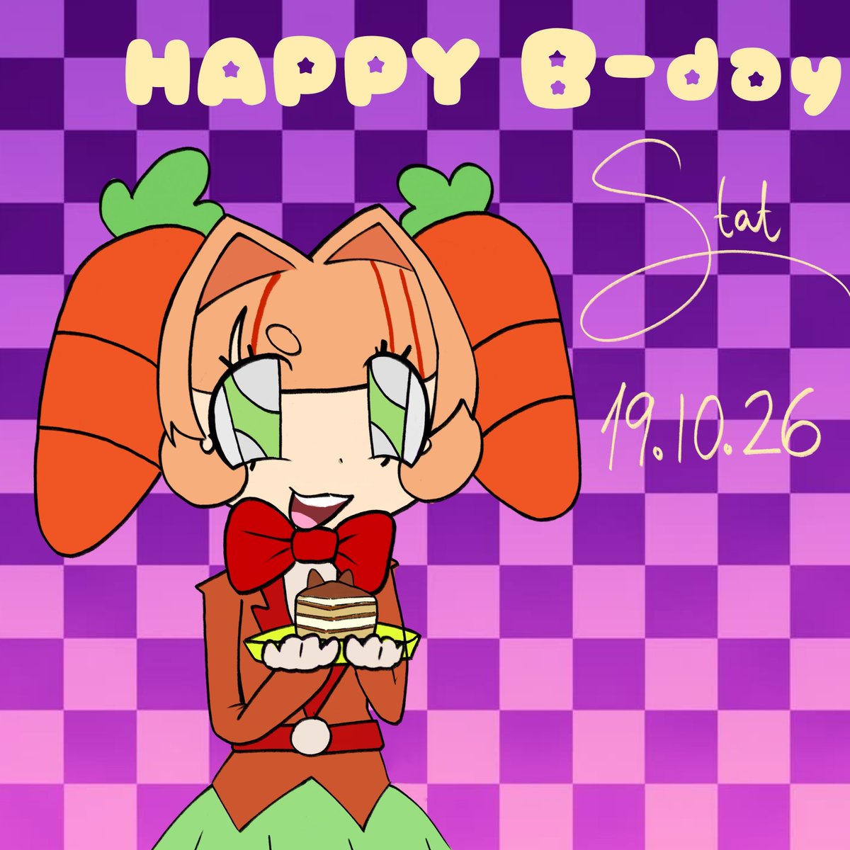 NoahF90722's tweet photo. First post, kinda nervous, late stat birthday art tho https://t.co/PBcItrhQ8O