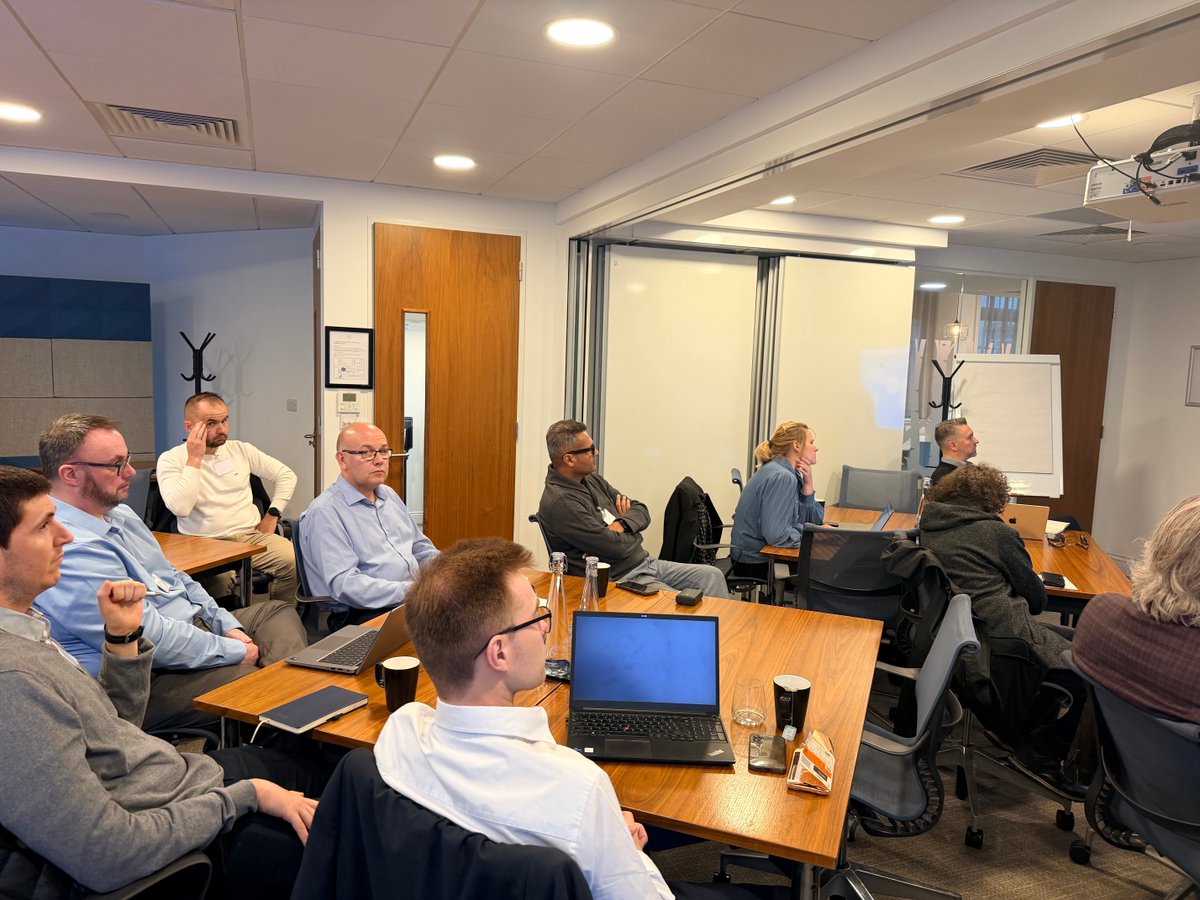 AIIMIntl's tweet photo. Thank you, London! Thanks to Erin Peters, speakers David Canning and Alex Woolfenden, and sponsor Preservica.

Join our final AIIM Regional Forum of 2026: Toronto, Nov. 17. Register: https://t.co/s2EHJFSB4b https://t.co/hOsVgmoI32