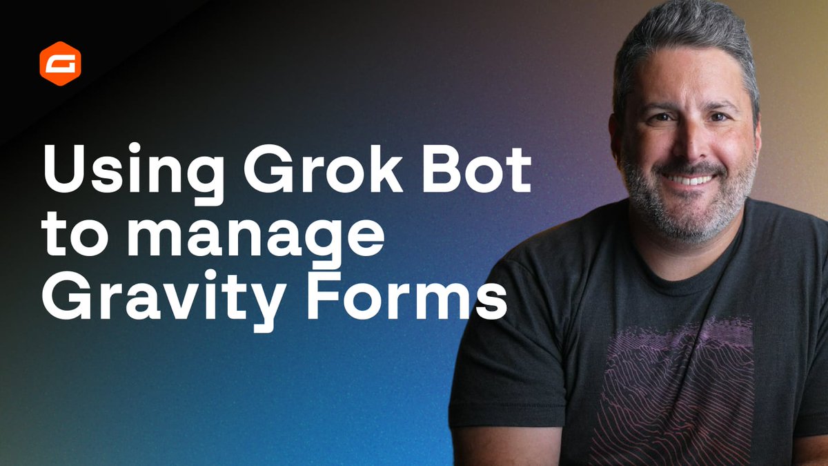 gravityforms's tweet photo. 🎥 New on our YouTube channel: using Grok Bot with Gravity Forms to automate repeatable work with agentic routines, a file library, and a cloud computer.

Watch now:
https://t.co/GPqwpSix7k https://t.co/D25c3f9jnm