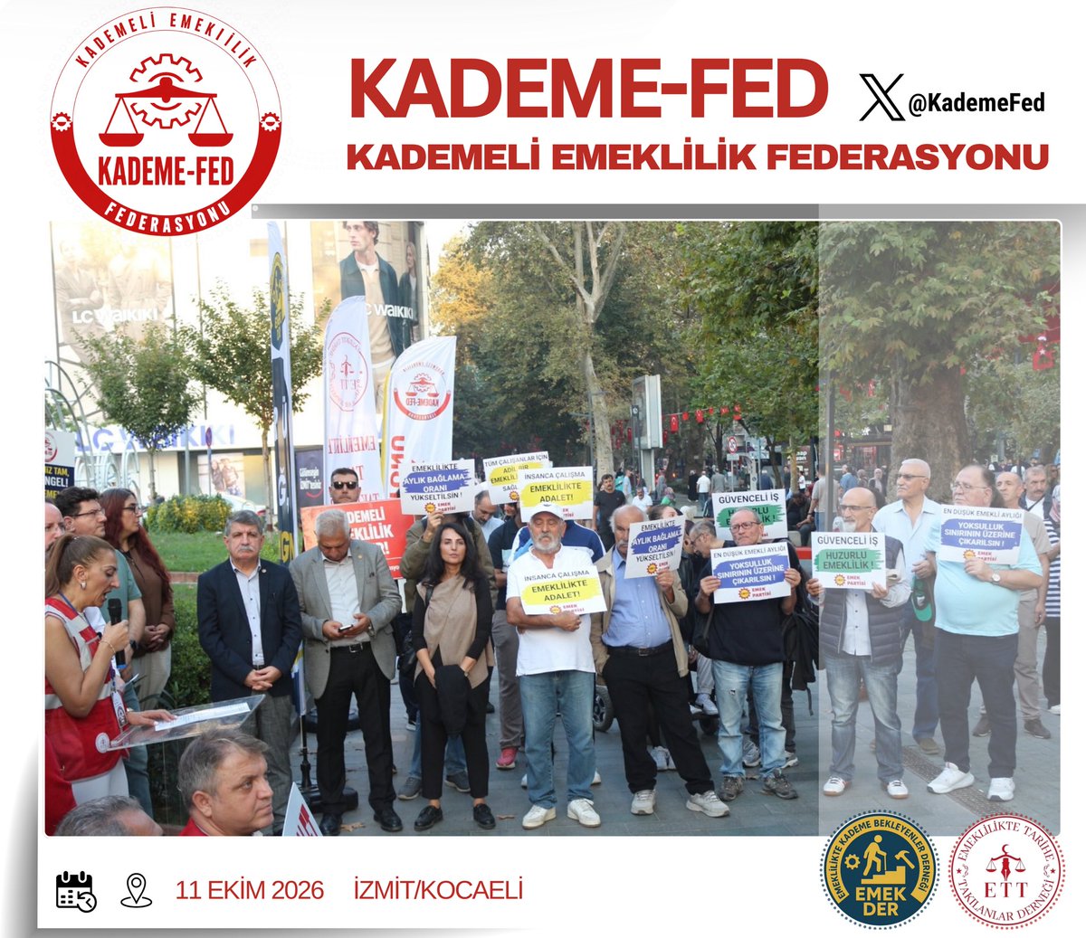 OguzEtt's tweet photo. @KademeFed Milyonların geç emeklilik tablosuyla karşı karşıya kaldığı bu süreçte, hak hakkaniyet mücadelesinde yanımızda duran Sayın Gamze Taşçıer’e teşekkürler!
Kademeli Emeklilik TBMM gündemine alınmalıdır!
@gamzetascier @yenipartiyiz
@KademeFed @ETTDER1999 #PrimVarTarihEngel https://t.co/yYoB5QA71s