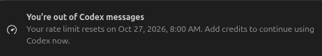 JoshXT's tweet photo. @thsottiaux Pain of blowing through 1 weeks usage in 9 hours on a 20x plan. I need a reset every day just to have the sub usable each day. https://t.co/ib4fCcg0NC