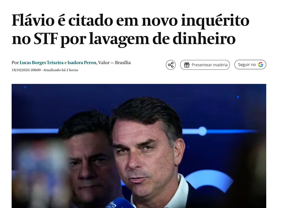 tantasnot's tweet photo. @Pragmatismo_ O Brasil quer saber!
Quem é Willer Tomaz, o melhor amigo de Flávio Bolsonaro?
Abre o sigilo, Flávio!
#LulaDeuShow
#AbreOSigiloFlavio
Flávio se recusa a responder como comprou 51 mansões e conta conjunta com bandido! https://t.co/Kfdoa3qR7l