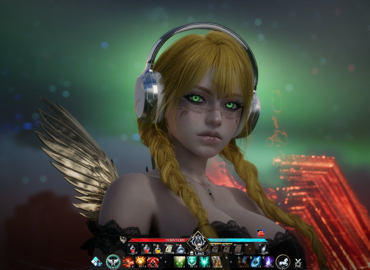 BadWolfRose4's tweet photo. I can't talk till I finish my sealed dungeons and stongholds.... #AION2 https://t.co/b7TvUMABbS