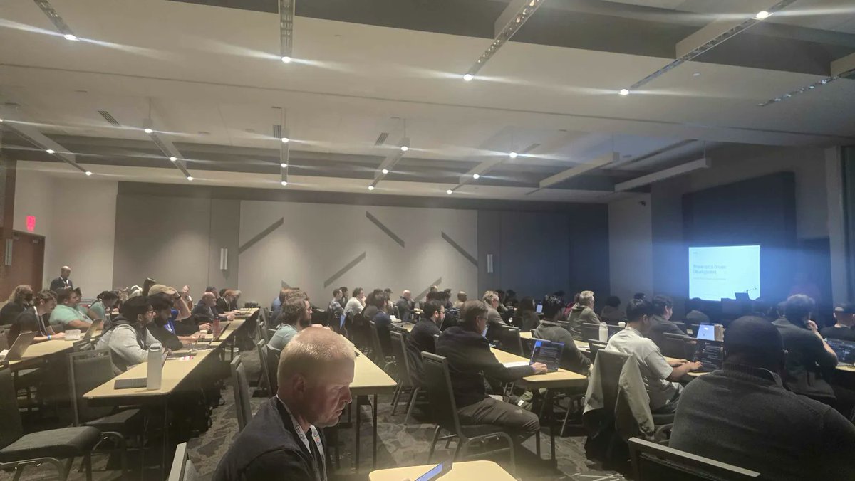 robotensor_ai's tweet photo. Our team is heads-down building this week, while our CEO @RealMrNida is in Raleigh, NC at @AllThingsOpen 2026, learning and making valuable connections.

The speakers, discussions, and workshops have been as tremendous as the people we’ve met. https://t.co/qBMUU7T7mO