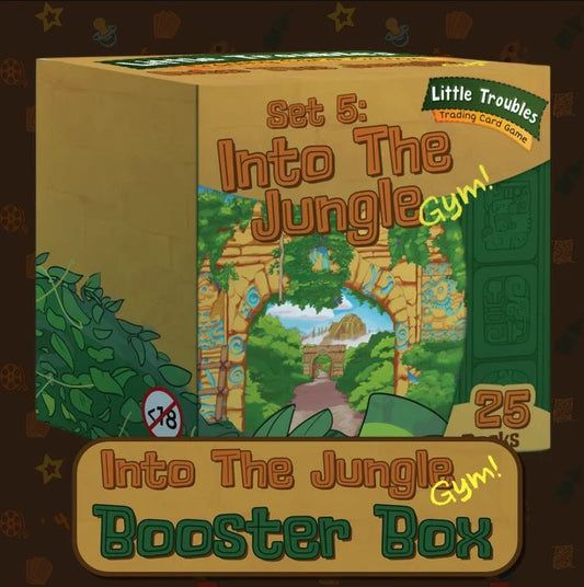 CrinkleKit's tweet photo. 🌴 SET 5: INTO THE JUNGLE(GYM) 🐒 

Little Troubles Set 5 has officially arrived at Crinkle Kit!

🌴 Set 5 booster boxes &amp; packs NOW AVAILABLE!
📦 Previous sets RESTOCKED!
🎁 NEW Booster Box Bundles! Choose between Sets 2, 3 &amp; 4 OR Sets 3, 4 &amp; 5!

👉  https://t.co/F4FDEe5aSW https://t.co/w6Ro1QyQgE
