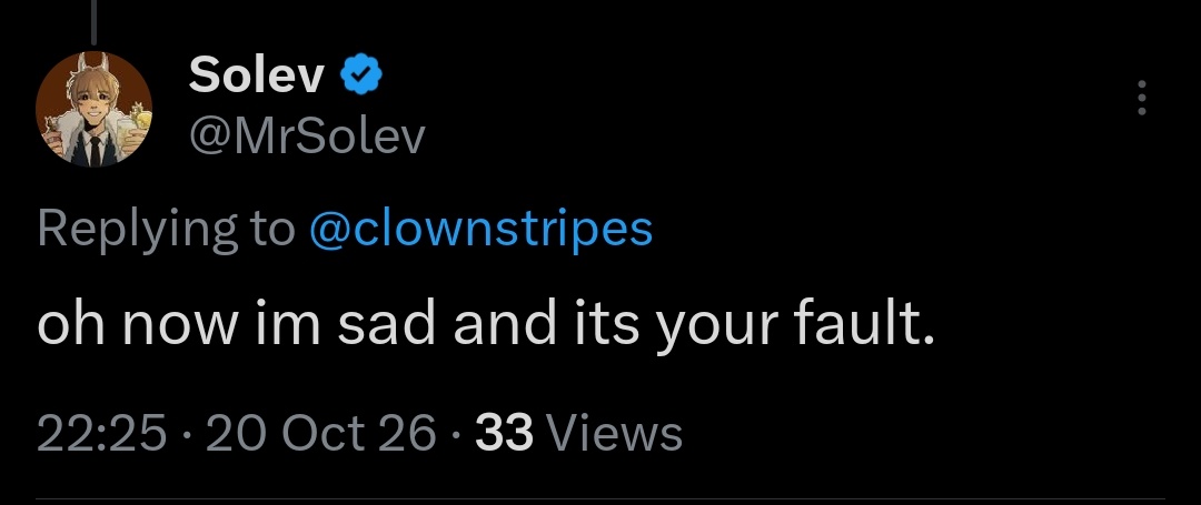 clownstripes's tweet photo. why are they acting like its my fault rageflower broke up. what did i even do /silly https://t.co/04B4Cxy7RN