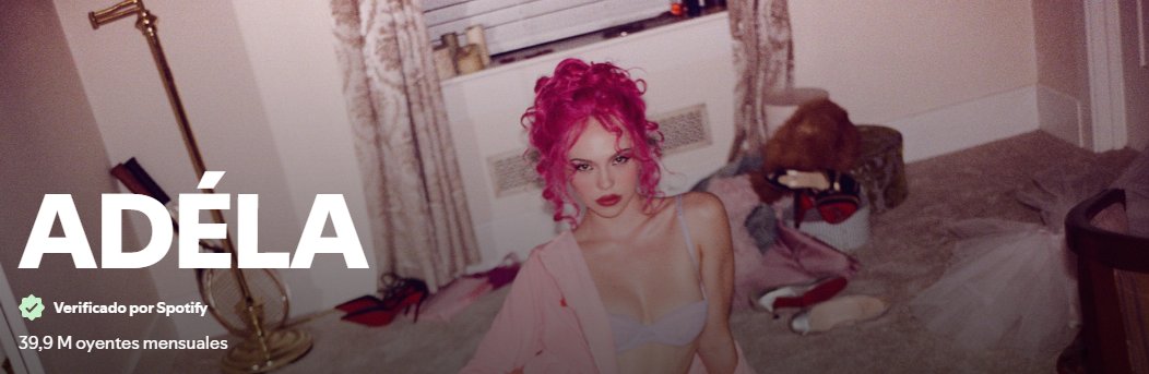 adelasbase's tweet photo. 📊Since the release of her debut album "PRIMA", ADÉLA still has not reached her peak yet, and still rising on Monthly Listeners. She has currently 39,9 MILLION, her highest ever. https://t.co/UN2MkcOagV