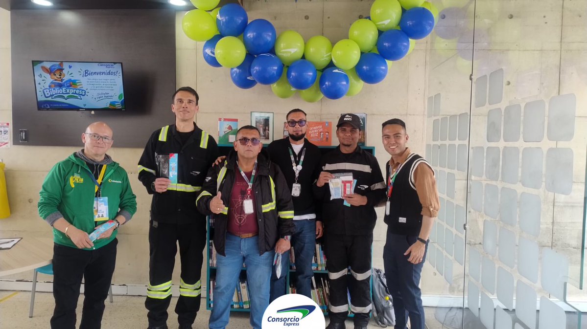 consorcioexp's tweet photo. ¡BiblioExpress abre sus puertas!
La primera Biblioteca CEX ya está en Patio Sur, con lectura, poesía y actividades junto a Colsubsidio y Fundalectura.
Disponible para colaboradores CEX.
Horario: miércoles y viernes de 9 a. m - 4 p. m.
#ConsorcioExpress #BiblioExpress https://t.co/5RslYpA9bQ