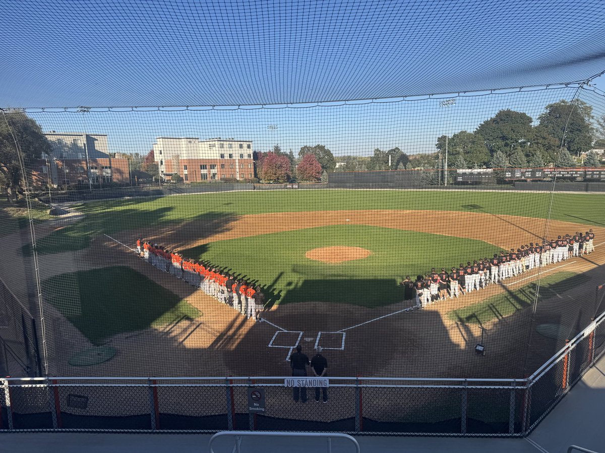 INTechBaseball's tweet photo. Game 1 of the Warrior Classic has the Hit the Road Dude vs. Plankton Travvy Patties @INTechWarriors @NAIABall https://t.co/N16B4VPQEq
