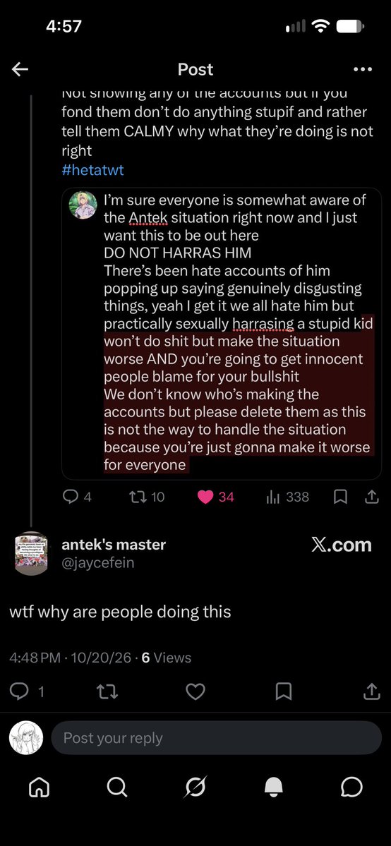TeutonicKn1ghts's tweet photo. I know I said don’t send death threats to people but when they refuse to apologize and continue being an asshole than by all means do what you wish https://t.co/TovepFafli