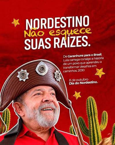 ZeOrlando2's tweet photo. #NordestinosComLula https://t.co/MCSyZtpHW0