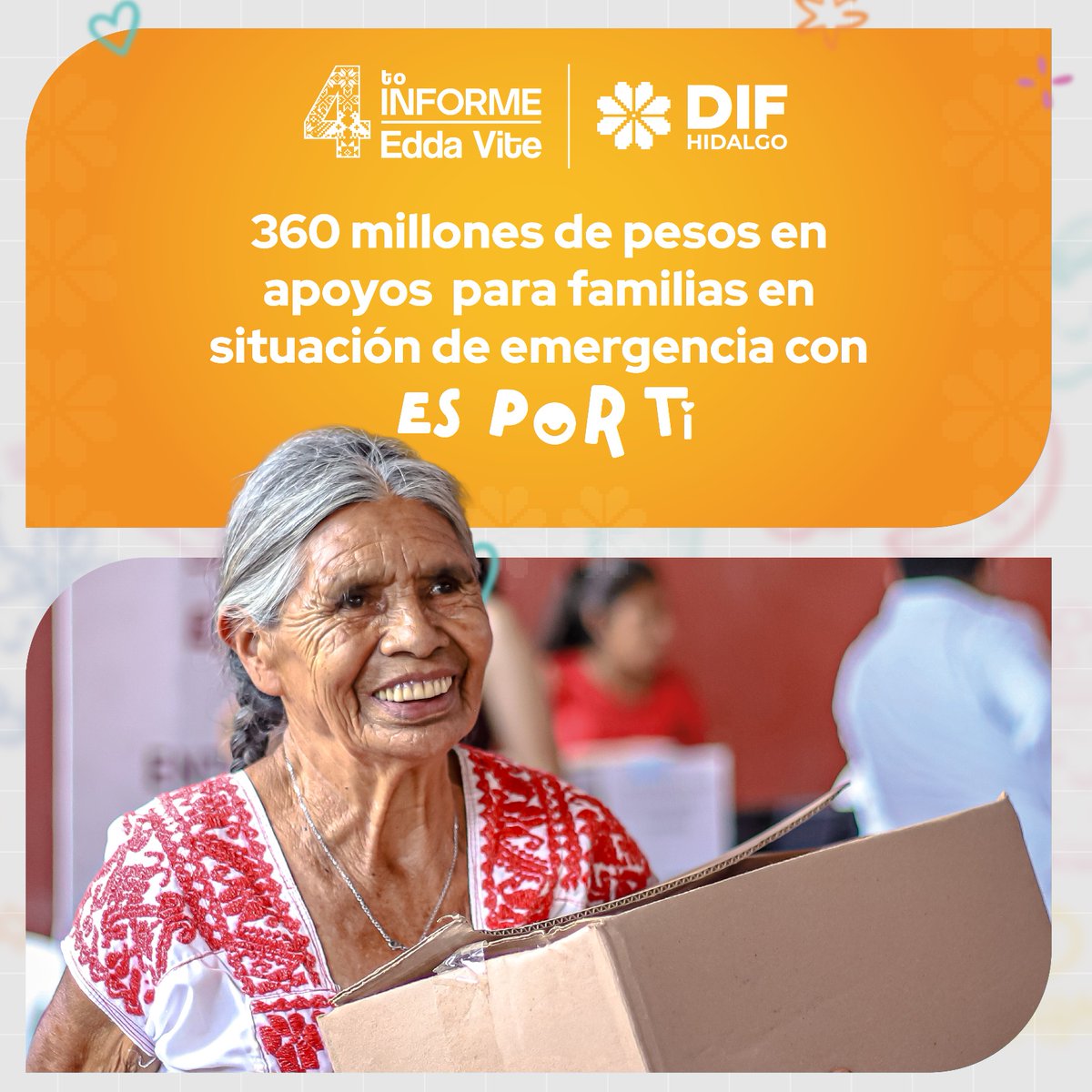 La_Region_Tula's tweet photo. 🤝El DIF Hidalgo acompaña a las familias hidalguenses en momentos difíciles, porque estar cerca también significa responder cuando más se necesita.

#EsPorTi

#4InformeEV https://t.co/RNjnSyOweO
