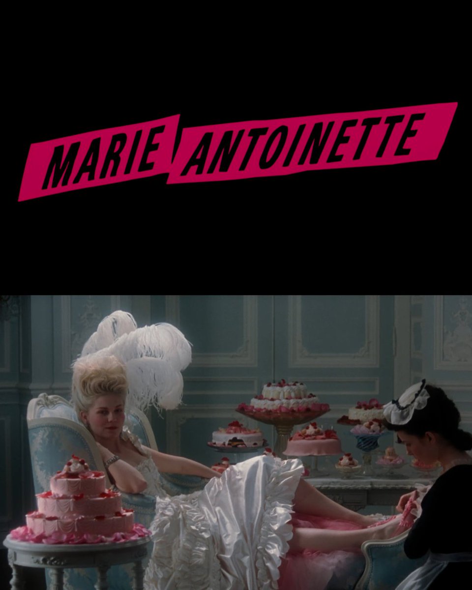 mubi's tweet photo. 20 years of MARIE ANTOINETTE (Sofia Coppola, 2006.) https://t.co/pvIFDQDPwy