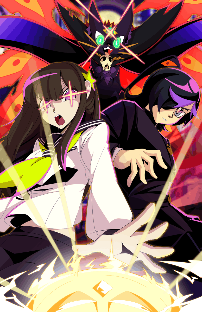 ArcSystemWorksU's tweet photo. Just 2️⃣ Days until the release of DEMONS' NIGHT FEVER😈
We are counting down each day with fan art from our amazing #teamarccreators!

Please enjoy this wicked piece of art from @AndoryuAnzuru  ! 🎨
⬇️Pre-order Now!
Steam: https://t.co/FIWLLSyUoN
PSN: https://t.co/VHVJUCr2eB
Switch: https://t.co/9OKao1tmWd

#DNFever