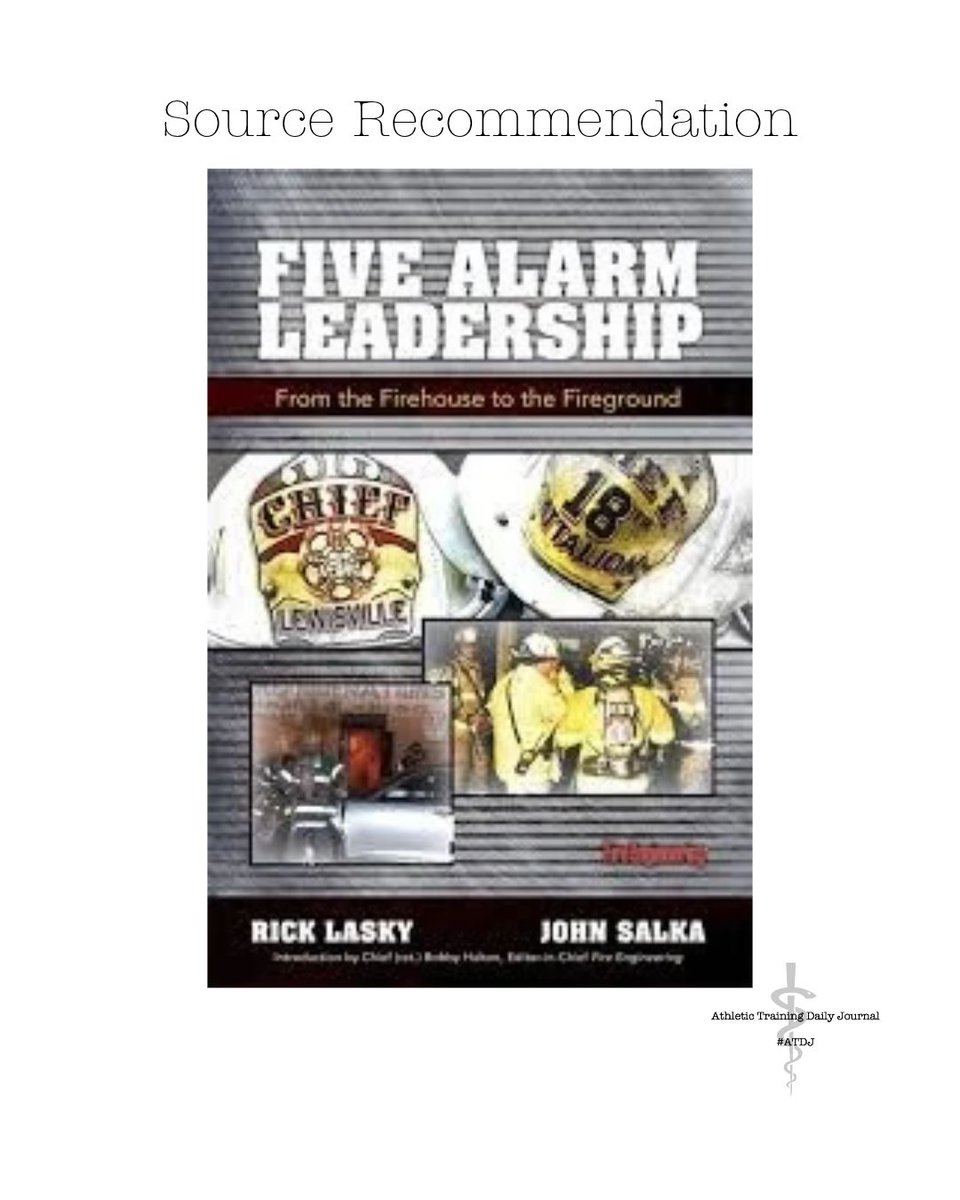 ATDailyJournal's tweet photo. Five Alarm Leadership-Rick Lasky and John Salka

From firehouse to foreground.

LINK: https://t.co/UOZGZSoXBL 

#ATDJ #complicatedsimple #resultsthatgiveback #heartbeatbarbell #reflection #growth #journal #personal #professional #ATimpact #athletictraining #community #leadership https://t.co/SZmmULNd94