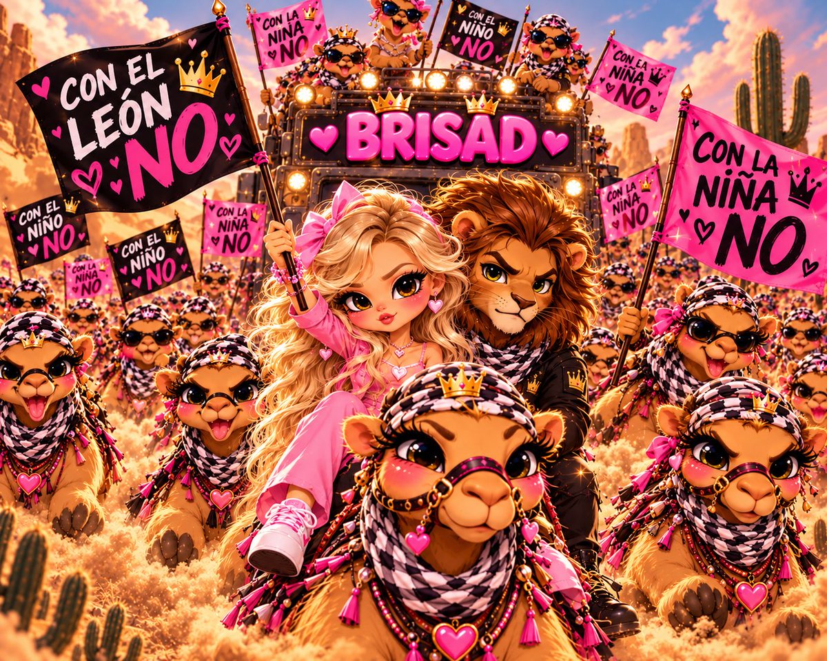 Brisadreams1's tweet photo. #ConLaNiñaNo 💖
#ConElLeonNo 🦁
MASAD EN MOJOE X UNICABLE 
BRI TE AMAMOS 
#masadaltamimi 
#BriandaDeyanara 
#Brianda 
#Masad 
#Brisad https://t.co/SxIFkBGWmM