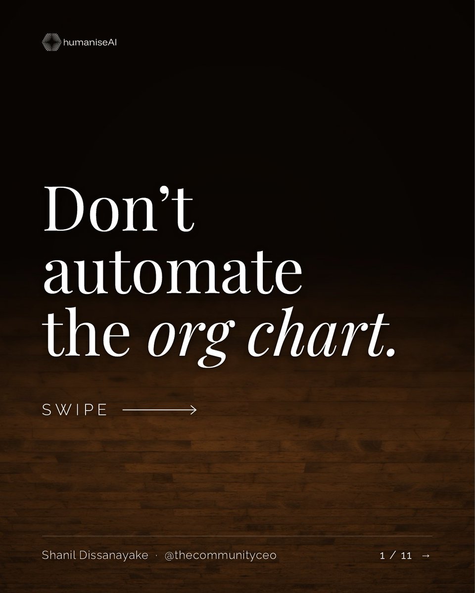 ShanilD's tweet photo. Don't automate the org chart.

Map tasks by complexity, not job title. Give the bottom 30 to 40% to agents, checked by sub agents. Your people live in the exceptions.

If it isn't a 5x return, don't do it.

Where's the bottom 30% in your team?

#AI #AgenticAI #AccountsPayable https://t.co/7AAuGoUL7A