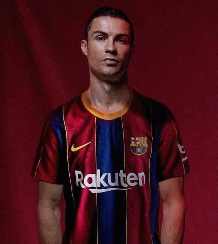 CristianoXtra_'s tweet photo. The only way Barca can win UCL. https://t.co/3kwaKom68m