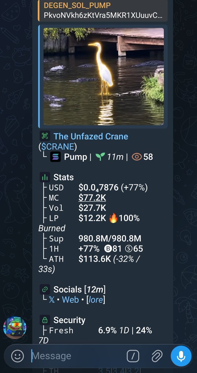 DEGEN_SOL_PUMP's tweet photo. Ca 

PkvoNVkh6zKtVra5MKR1XUuuvCQ47s7QaYs63uKpump https://t.co/67bE1HD251